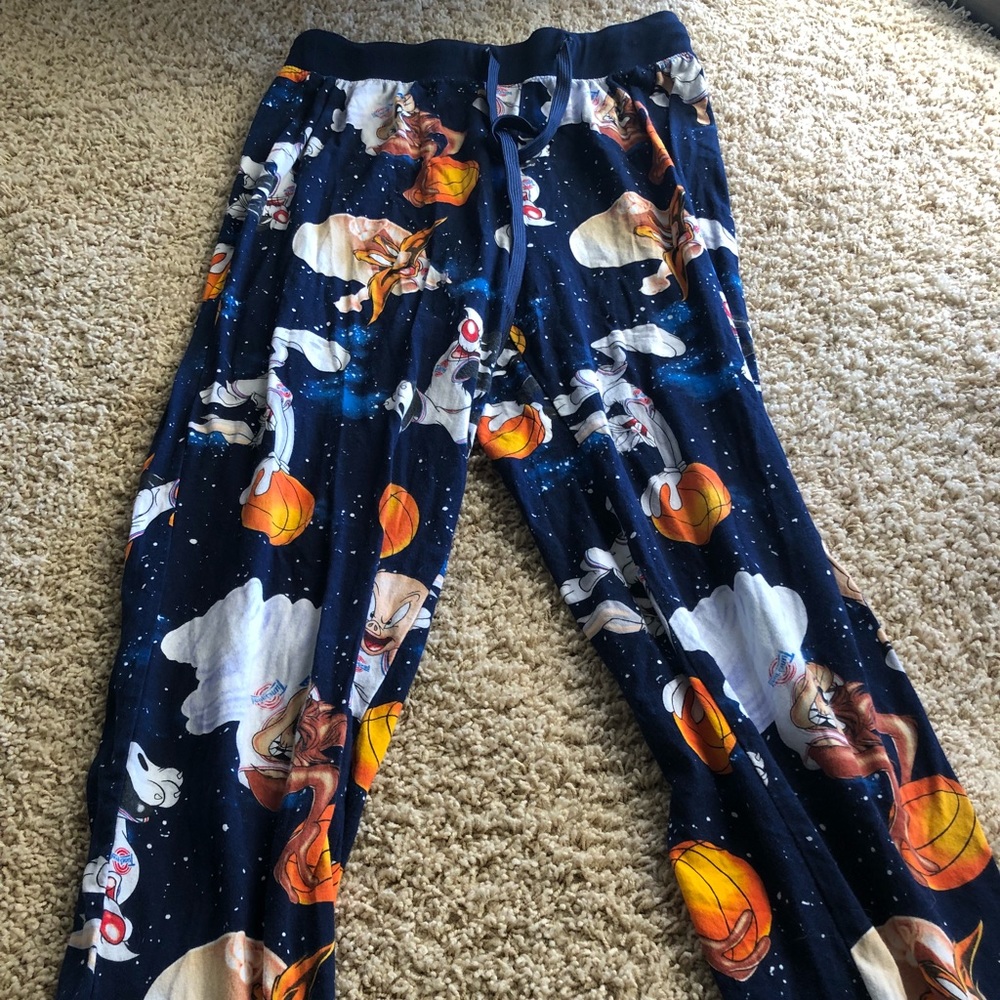 Space jam pajama pants